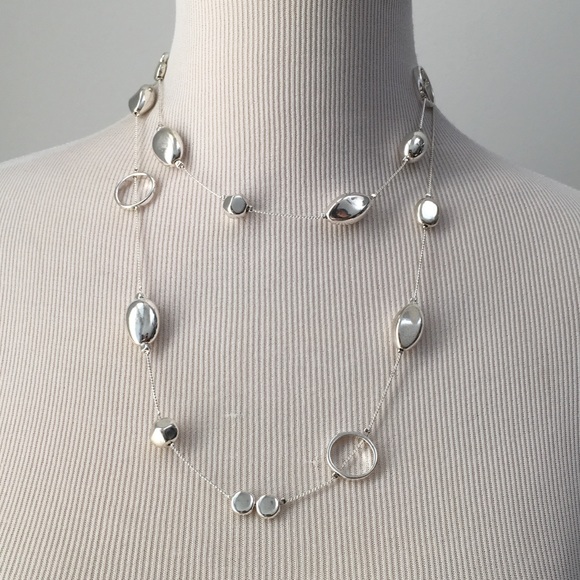 Jewelry - Long Silver Tone Necklace